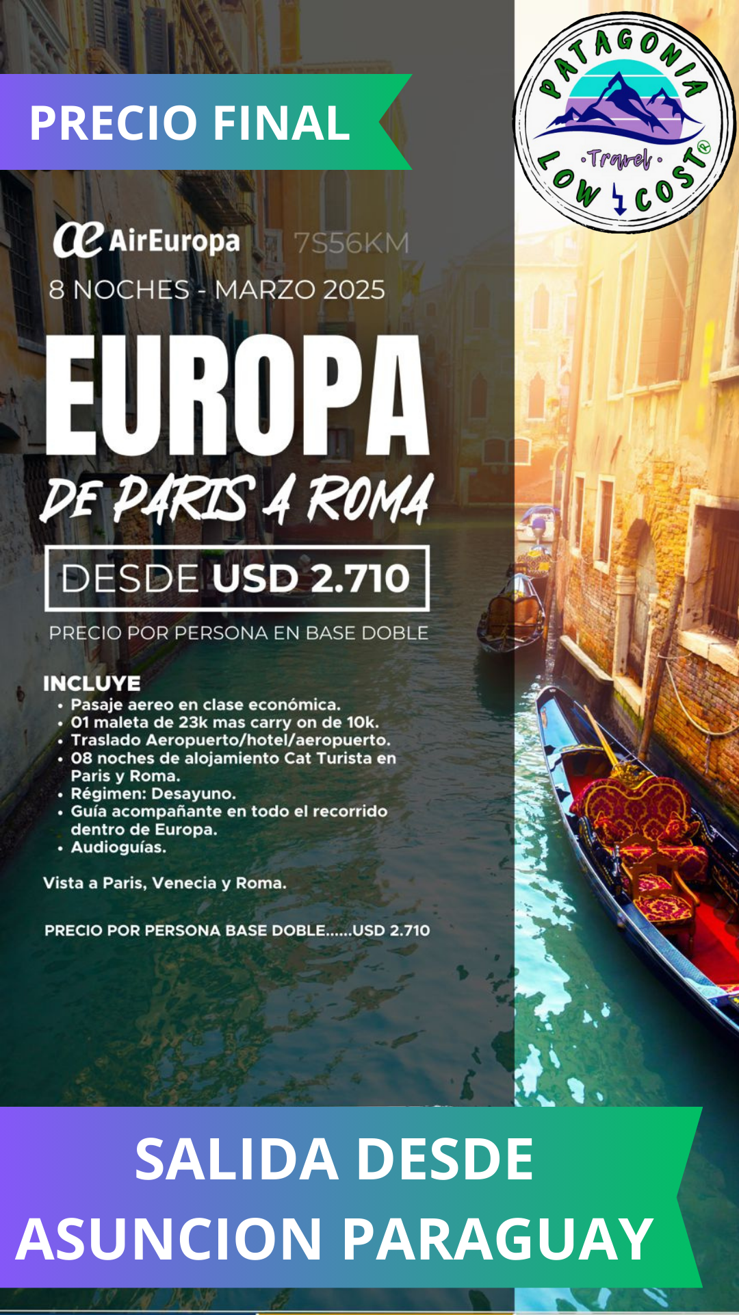 Paquetes a Europa - Imagen 2