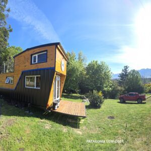 Tiny House "El Barco" (Lago Puelo) 🛠️Fabricadas por nosotros.