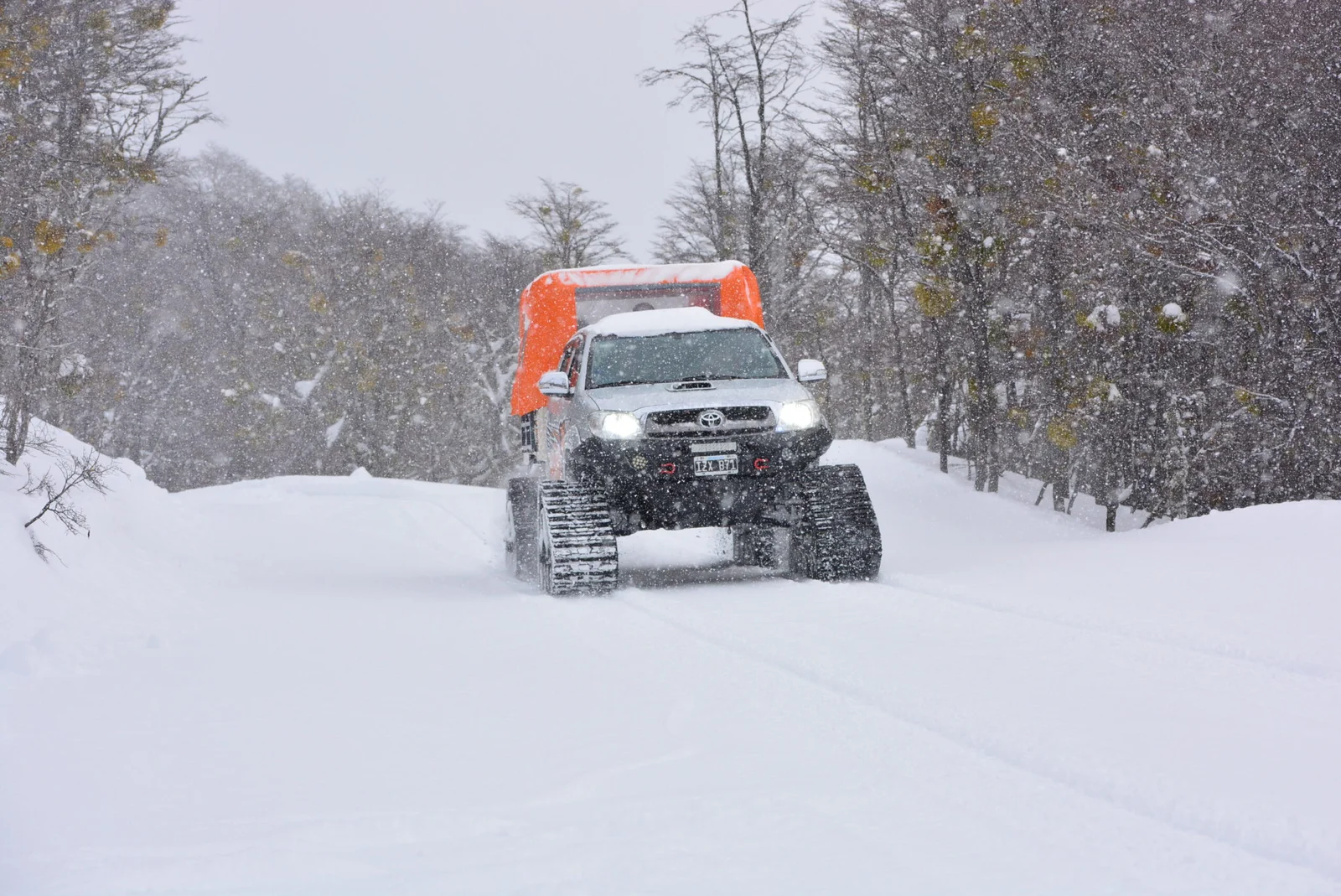 SnowCat (paseo en 4x4 en la nieve). - Imagen 4