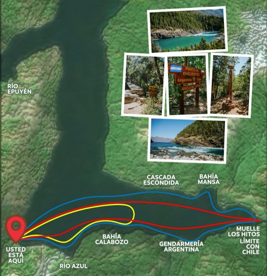 Navegacion por Lago Puelo. - Imagen 6