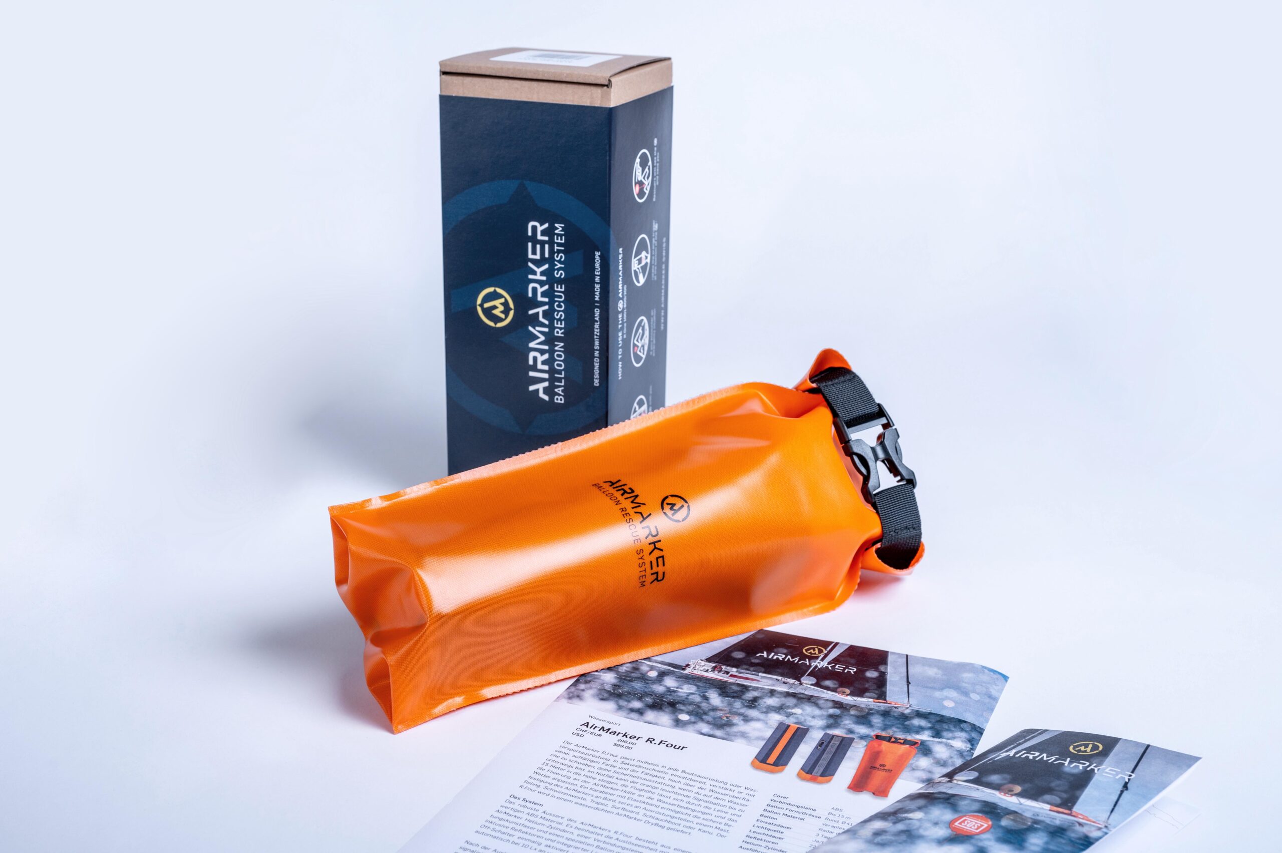 AirMarker R.Four/R.Five(con fijacion para embarcaciones) | Seguridad Náutica Suiza para Rescate 🆘🌊 - Imagen 14