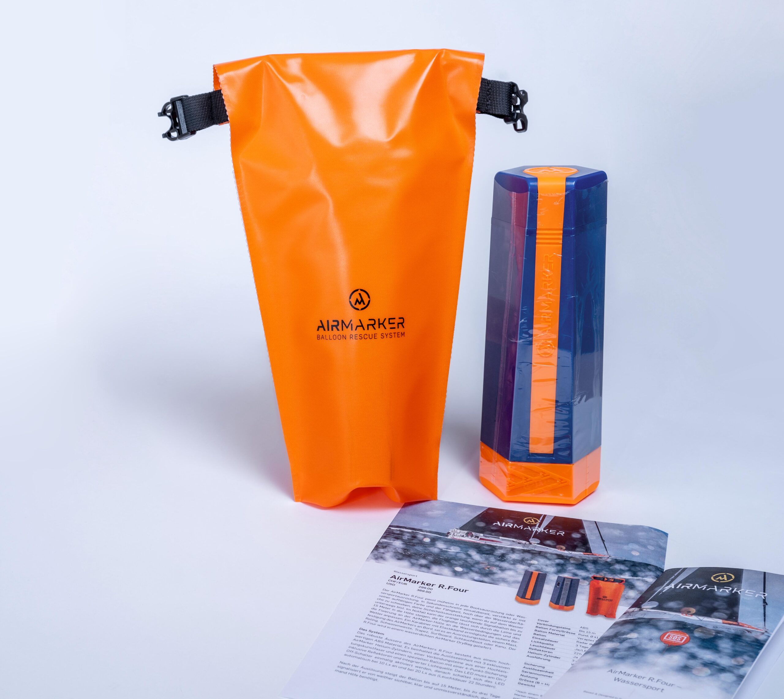 AirMarker R.Four/R.Five(con fijacion para embarcaciones) | Seguridad Náutica Suiza para Rescate 🆘🌊 - Imagen 15