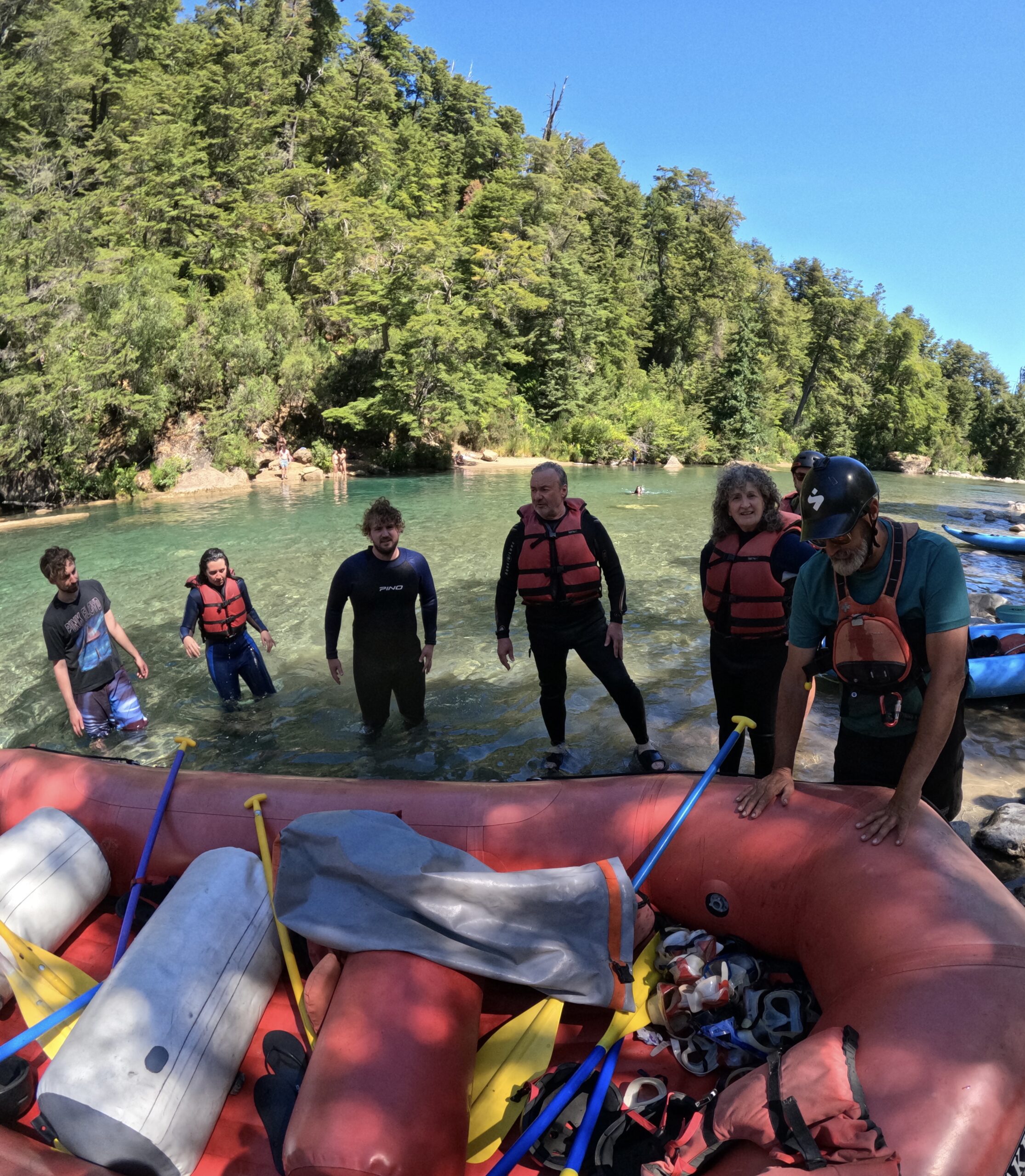Rafting en el Rio Azul  (El Bolson) - Imagen 8