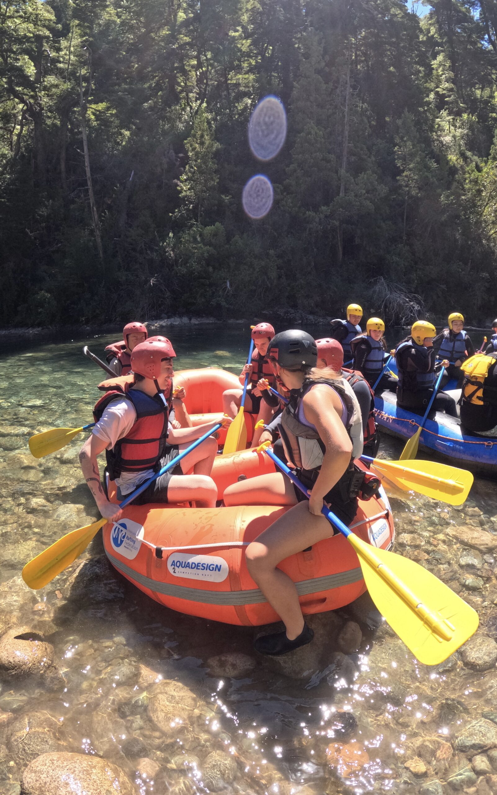 Rafting en el Rio Azul  (El Bolson) - Imagen 12