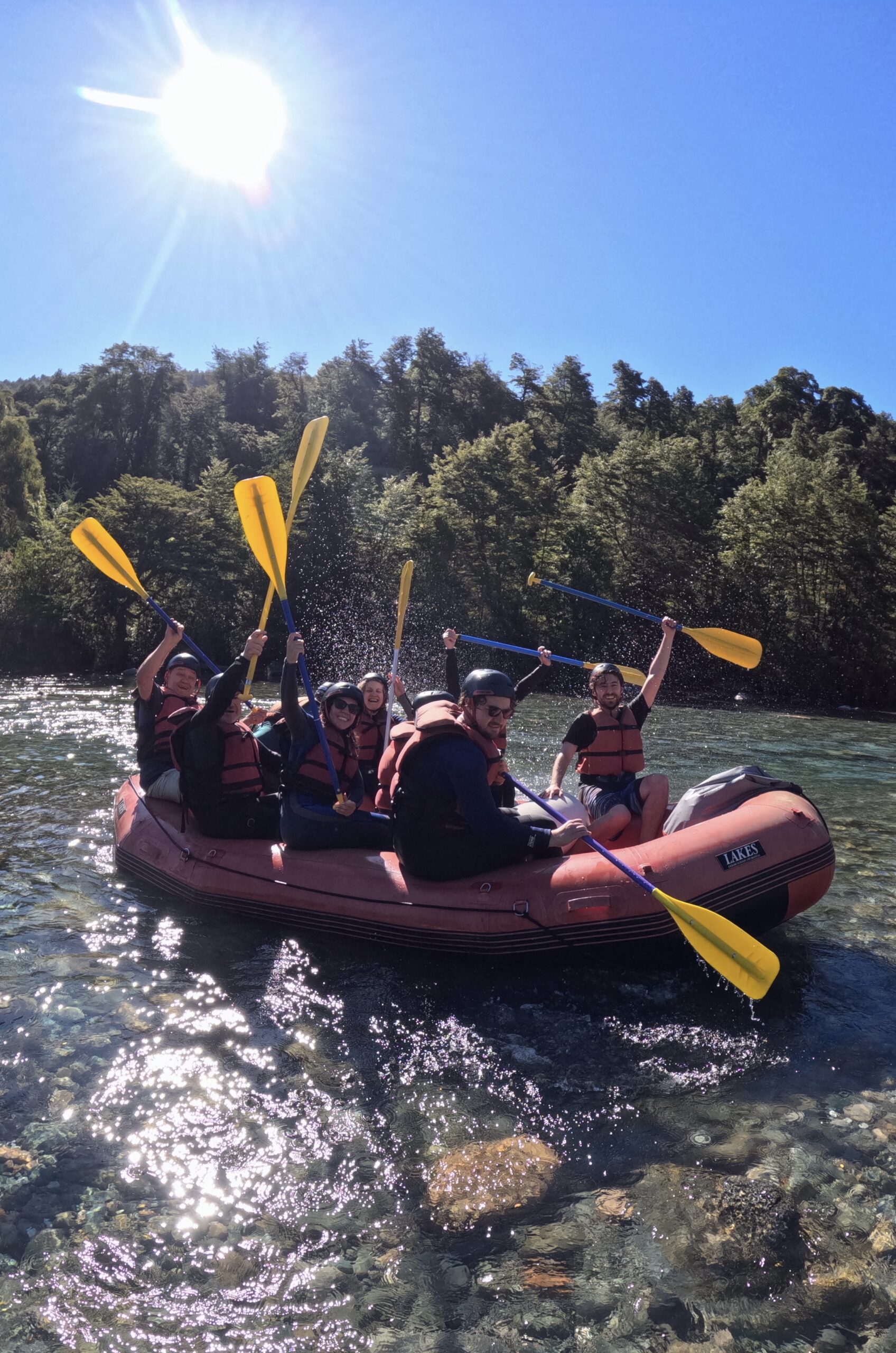 Raftin en Bolson Patagonia, familiar precio low cost