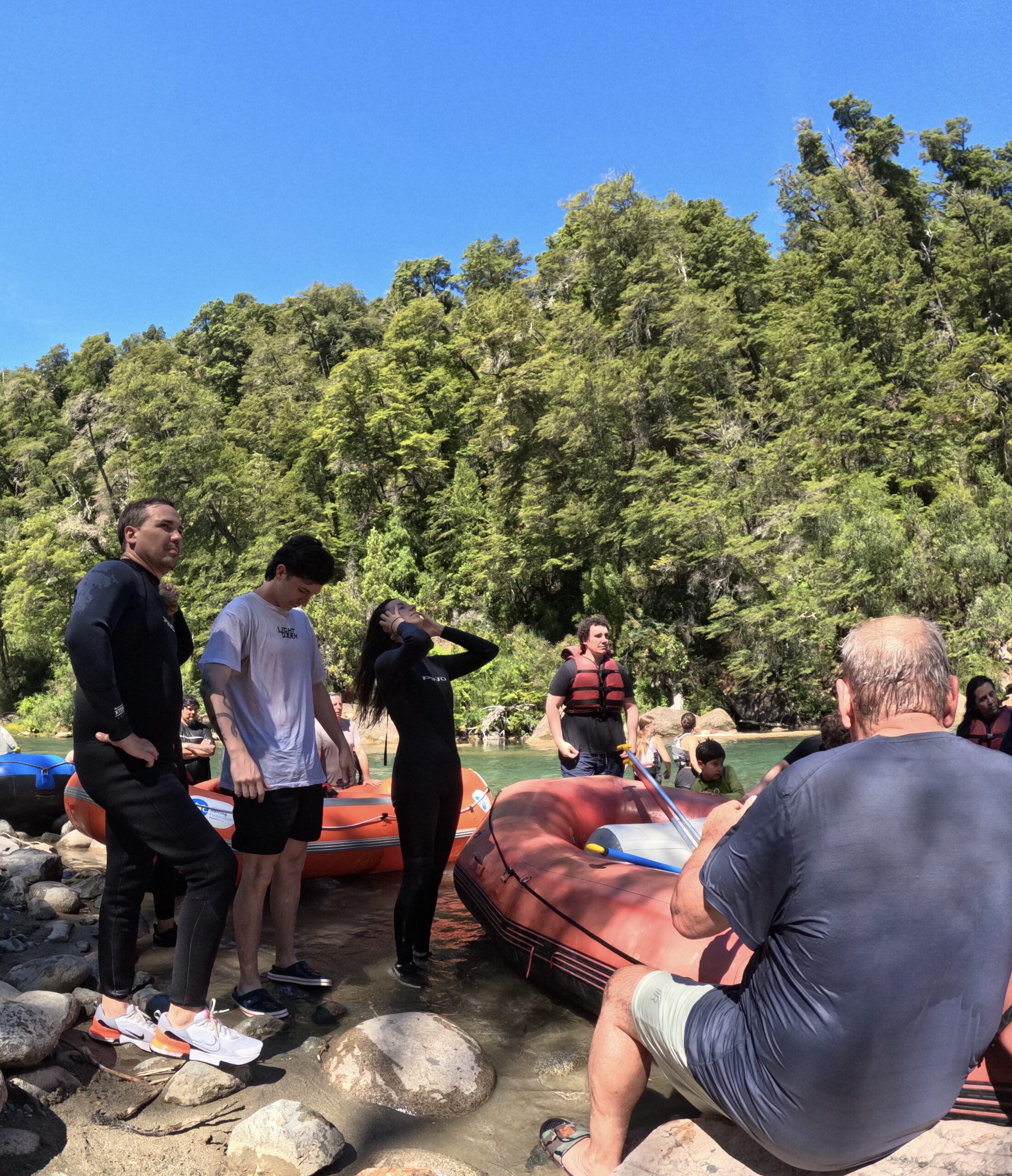 Rafting en el Rio Azul  (El Bolson) - Imagen 7