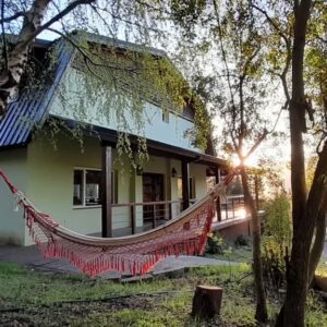 Hostel con vista a la montaña en El Bolson, barato low cost